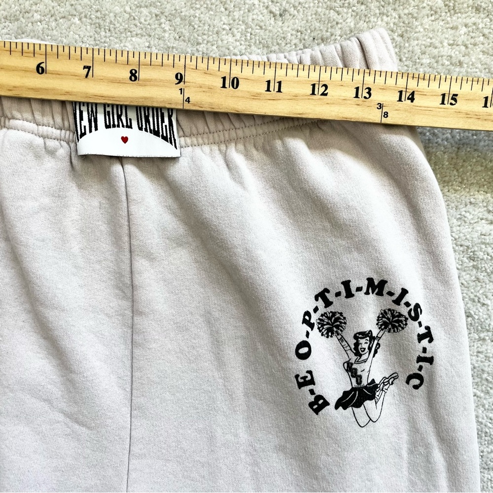 NEW GIRL ORDER CHEER JOGGERS SIZE 12 NOVELTY CHEERLEADER COMFY SWEATPANTS - Picture 8 of 11